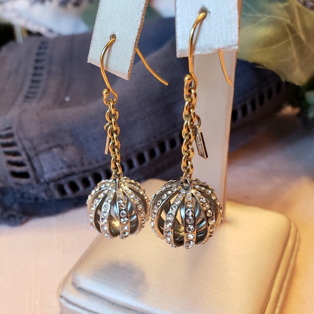 Coach Drop Dangle Earrings